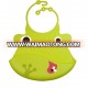 Colorful Food Grade Bandana Soft Healthy Waterproof Silicone Baby Bib for Baby Kids